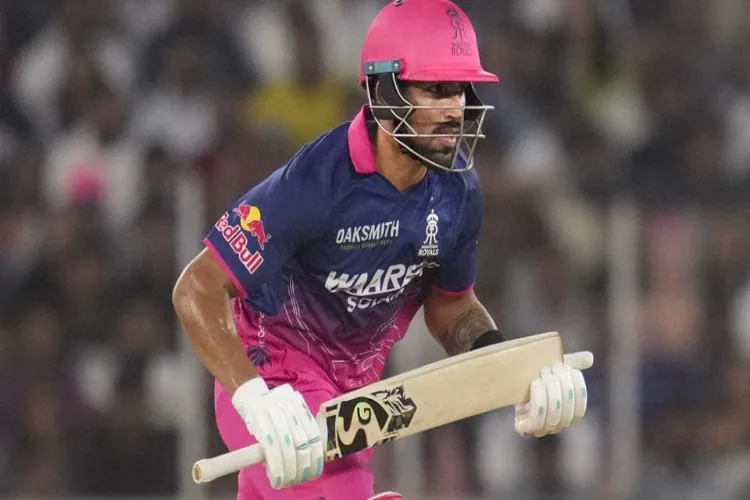 Rajsthan Royals wicketkeeper-batter Dhruv Jurel 