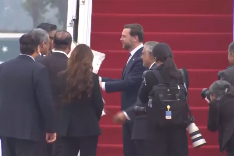 US Vice President JD Vance arrives in Islamabad 