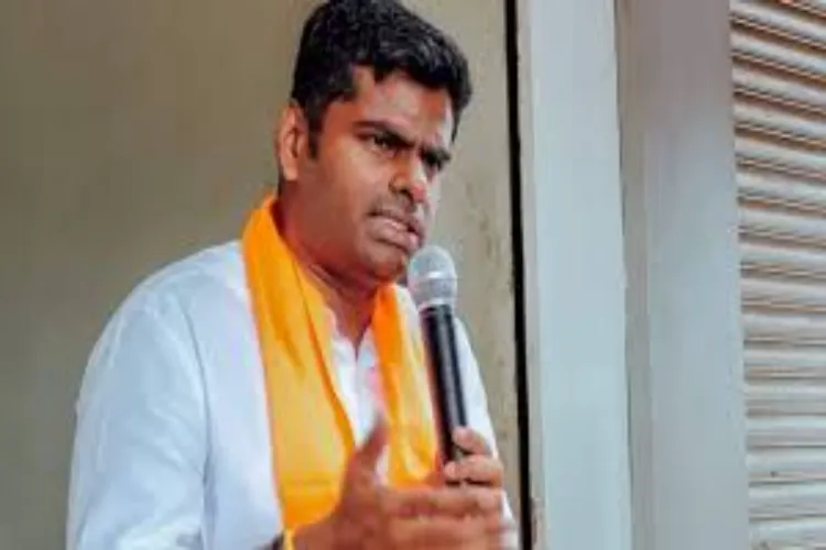 BJP leader K Annamalai 