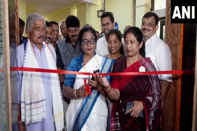Odisha Assembly Speaker Surama Padhy and Bhubaneswar Mayor Sulochana Das 