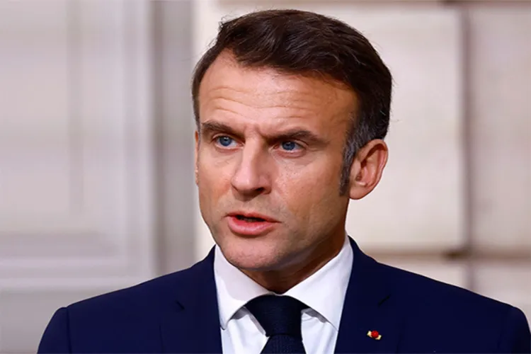 French President Emmanuel Macron 