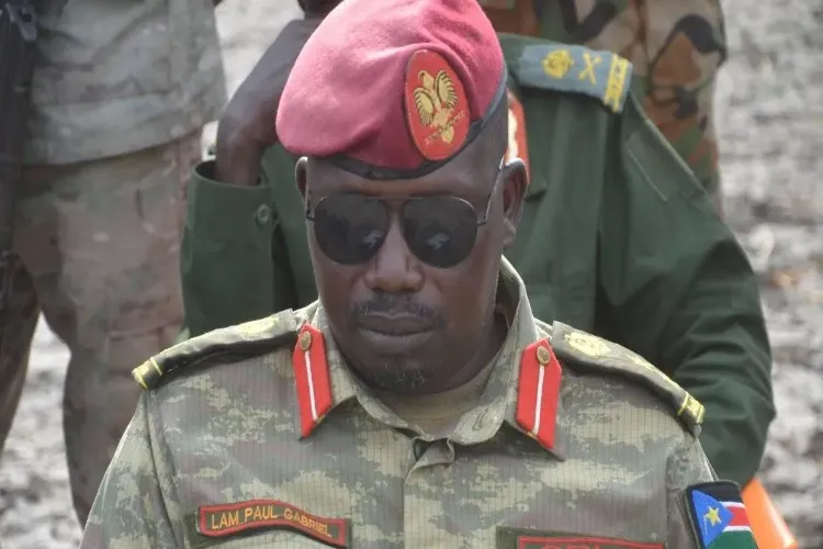 Sudan People's Liberation Army-in-Opposition spokesman Lam Paul Gabriel