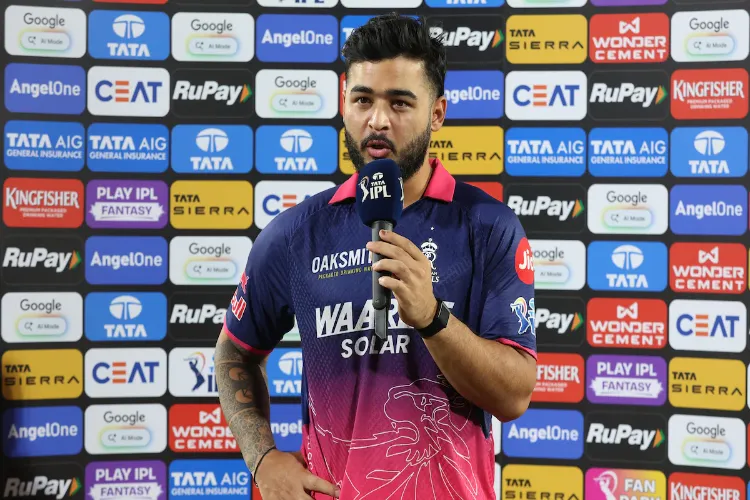 Rajasthan Royals (RR) captain Riyan Parag 