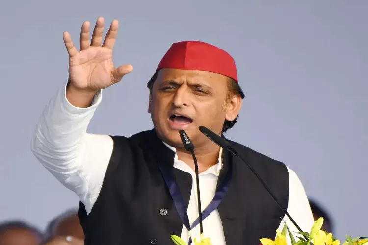 Samajwadi Party (SP) chief and MP Akhilesh Yadav 