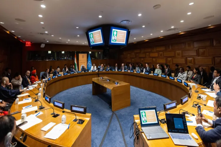 UN Headquarters in New York mark the 135th birth anniversary of Dr BR Ambedkar.