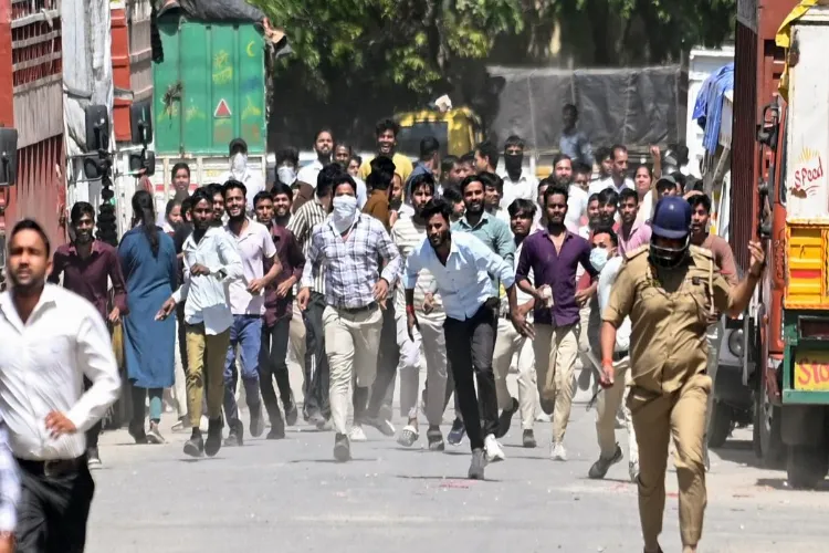 Visual from the spot