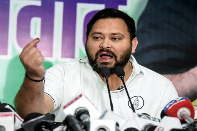 RJD leader and Leader of Opposition in the Bihar Assembly, Tejashwi Yadav