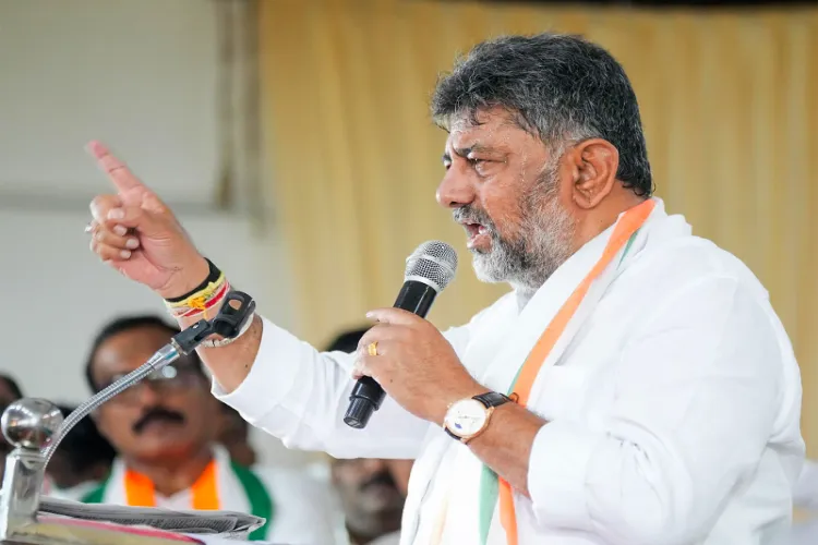 Karnataka Deputy Chief Minister DK Shivakumar