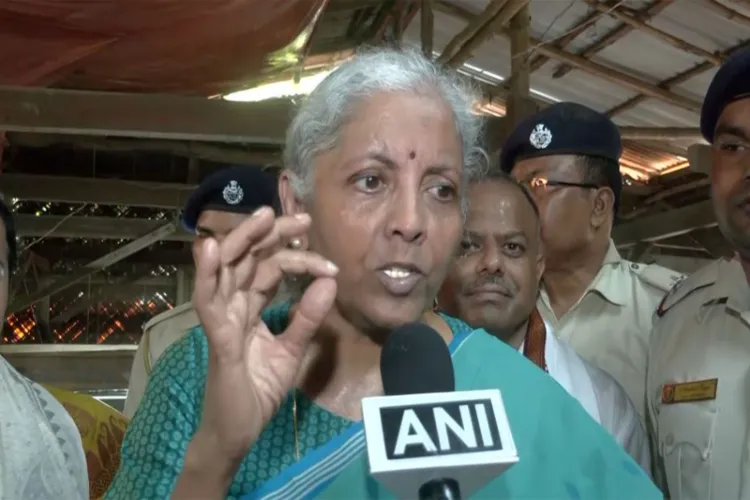 Union Finance Minister Nirmala Sitharaman 