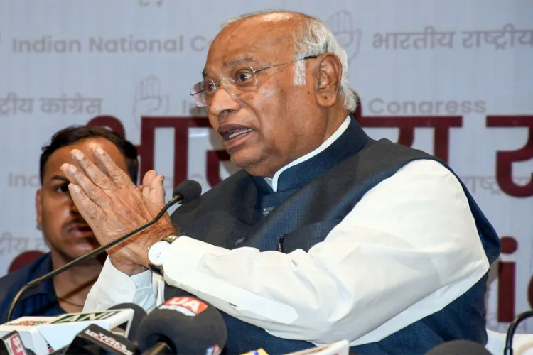 Congress president Mallikarjun Kharge