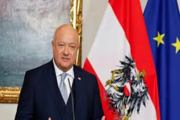 Austrian Chancellor Christian Stocker