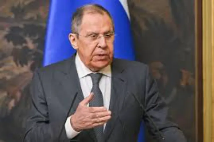 Russian Foreign Minister Sergey Lavrov 