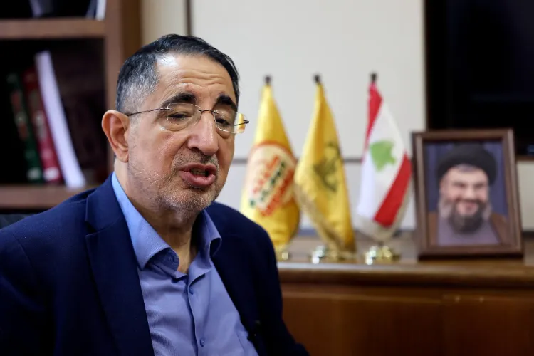 Member of the Lebanese Parliament, Hussein Haj Hassan