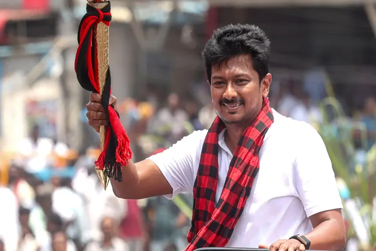 Tamil Nadu Deputy Chief Minister and DMK candidate for the Chepauk-Thiruvallikeni constituency, Udhayanidhi Stalin
