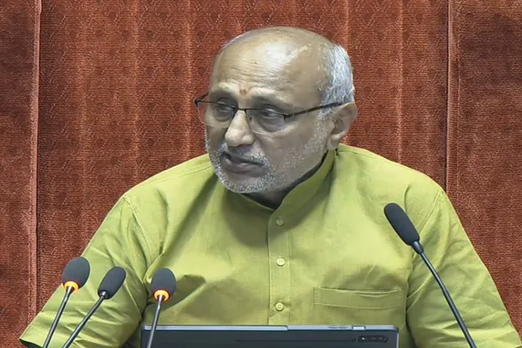Rajya Sabha Chairman C. P. Radhakrishnan