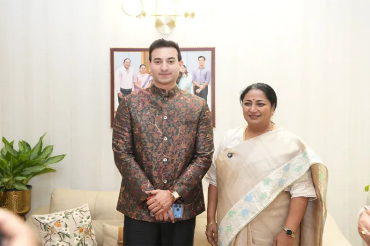 Acclaimed sitarist Rishab Rikhiram Sharma met Delhi Chief Minister Rekha Gupta 