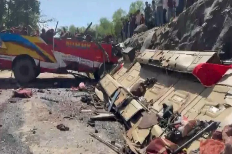 Visual from the spot of accident in Udhampur 