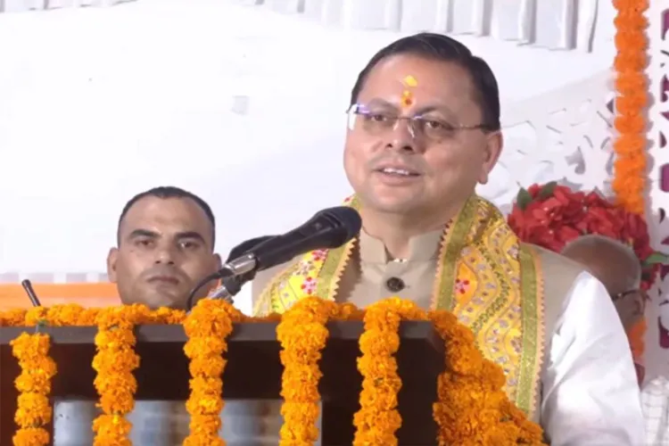 Uttarakhand Chief Minister Pushkar Singh Dhami