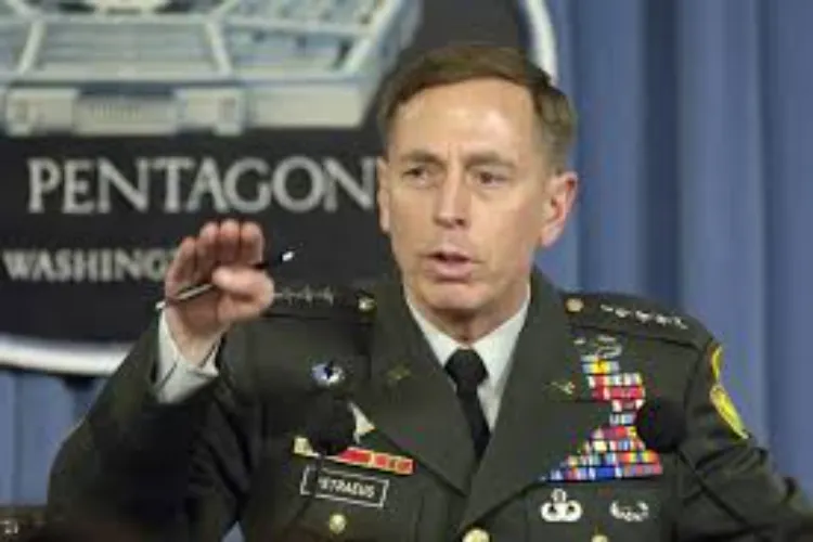 Former Central Command chief David H Petraeus