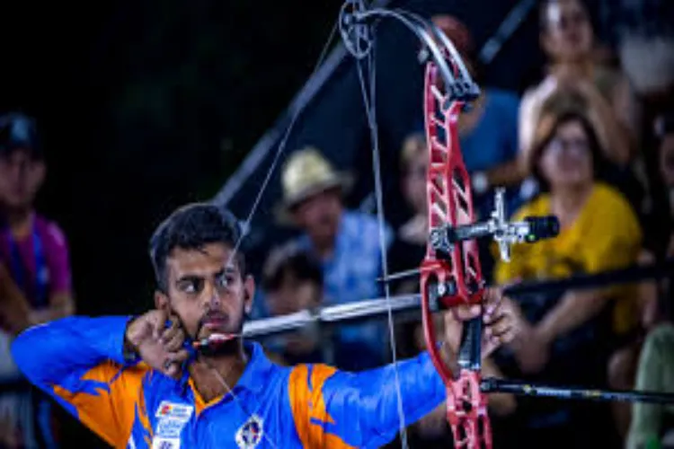 Prathamesh Jawkar, a gold medallist at the Asian Games 2023