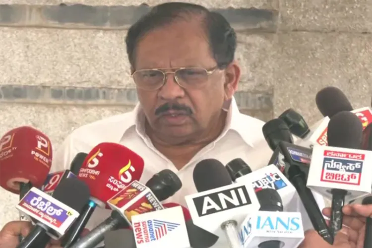 Karnataka Home Minister G Parameshwara 