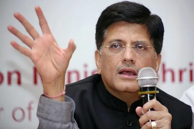 Union Minister and Tamil Nadu BJP's election incharge, Piyush Goyal