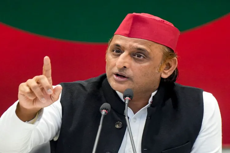  Samajwadi Party (SP) chief Akhilesh Yadav
