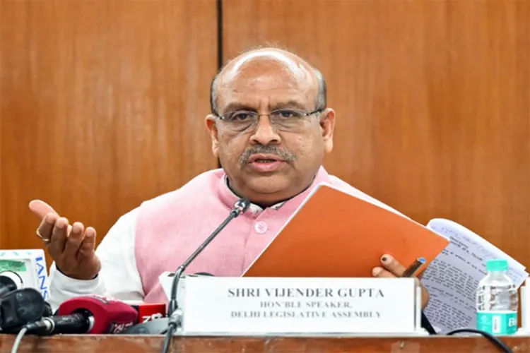 Speaker Vijender Gupta