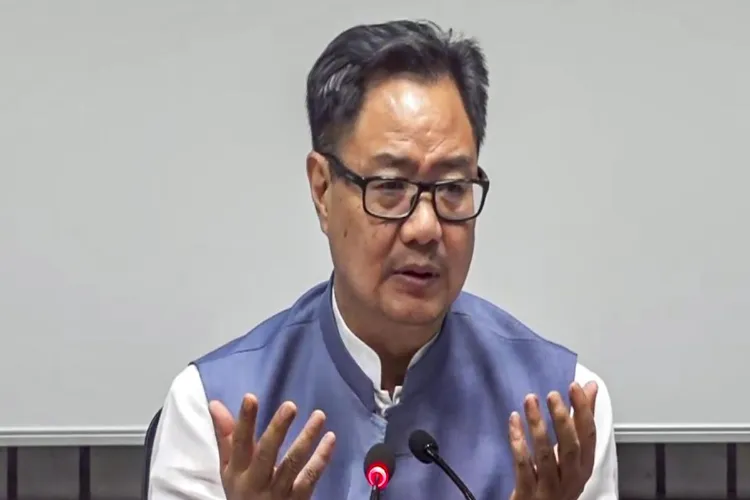  Parliamentary Affairs Minister Kiren Rijiju