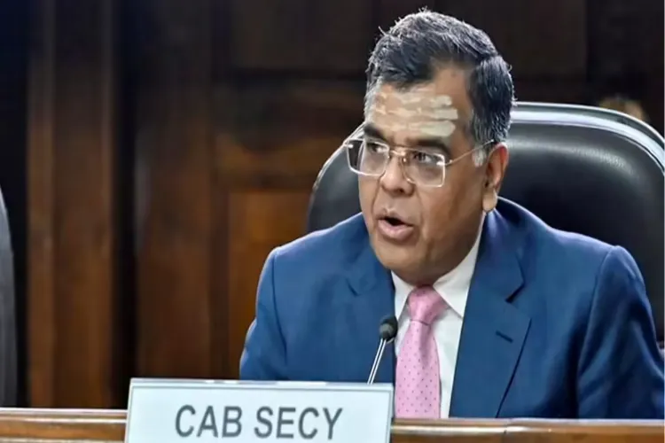 Cabinet Secretary TV Somanathan