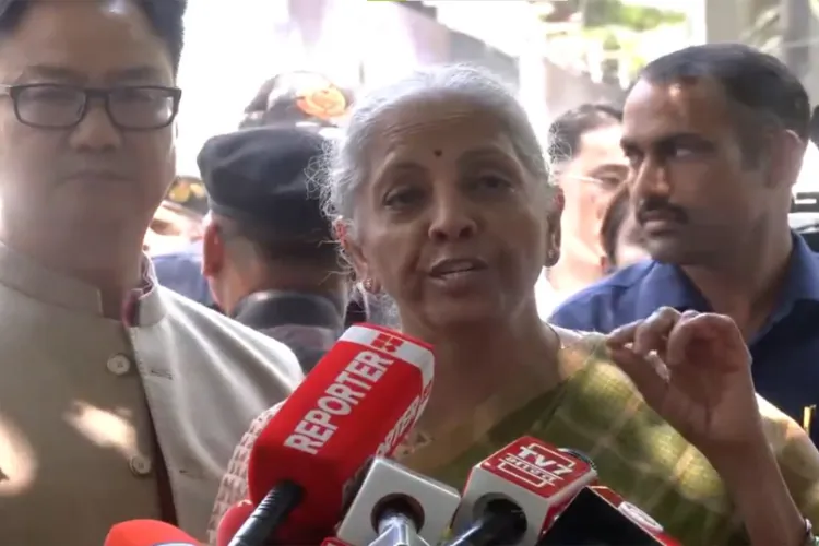 Union Finance Minister Nirmala Sitharaman