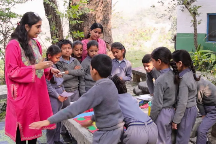Visual from school in Katapatthar Dehradun
