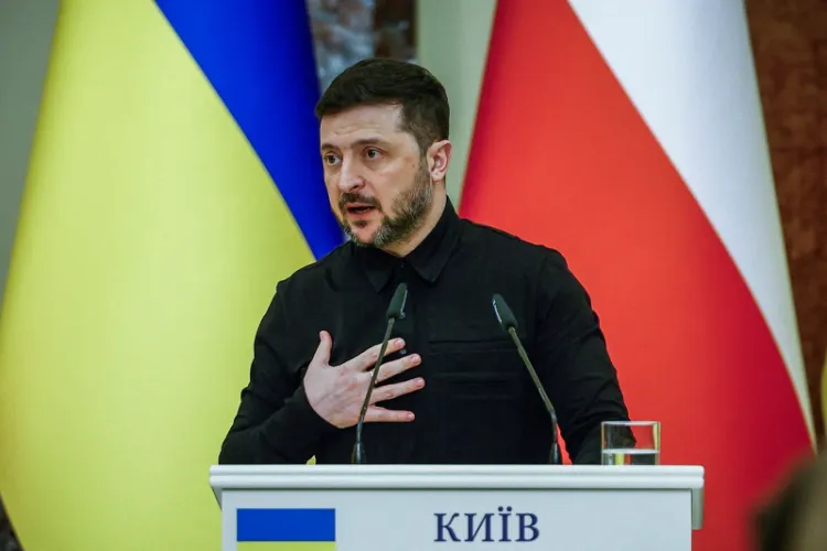 Ukrainian President Volodymyr Zelenskyy