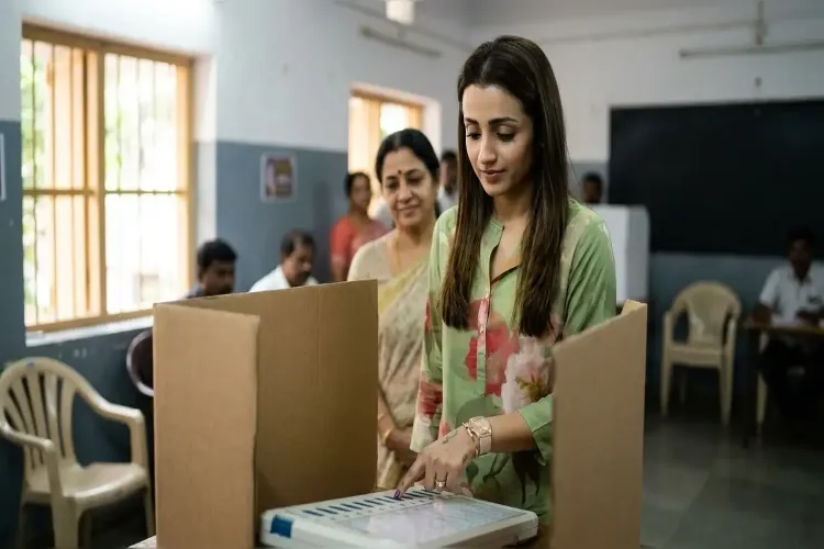 Actor Trisha Krishnan