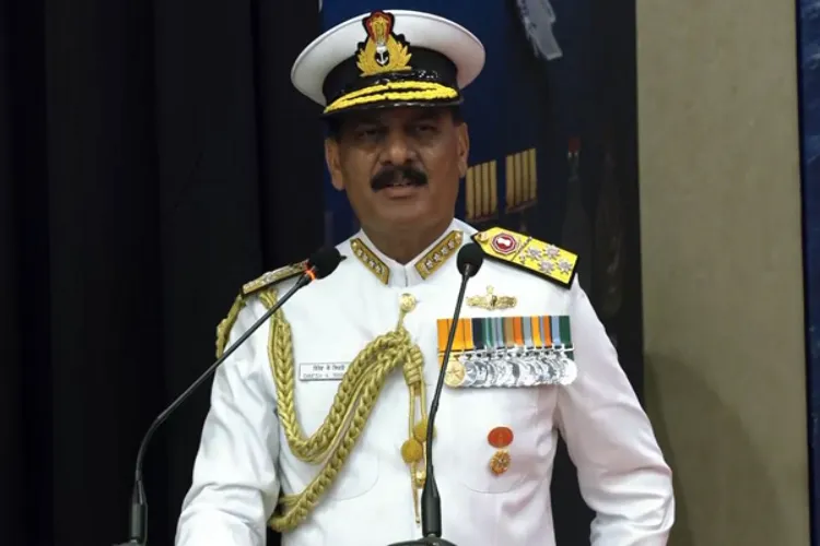 Navy Chief Admiral Dinesh K Tripathi 