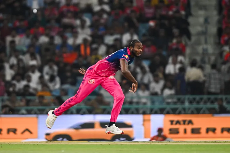 English seamer Jofra Archer 