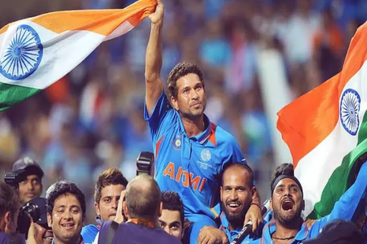 Indian sports icon Sachin Tendulkar 