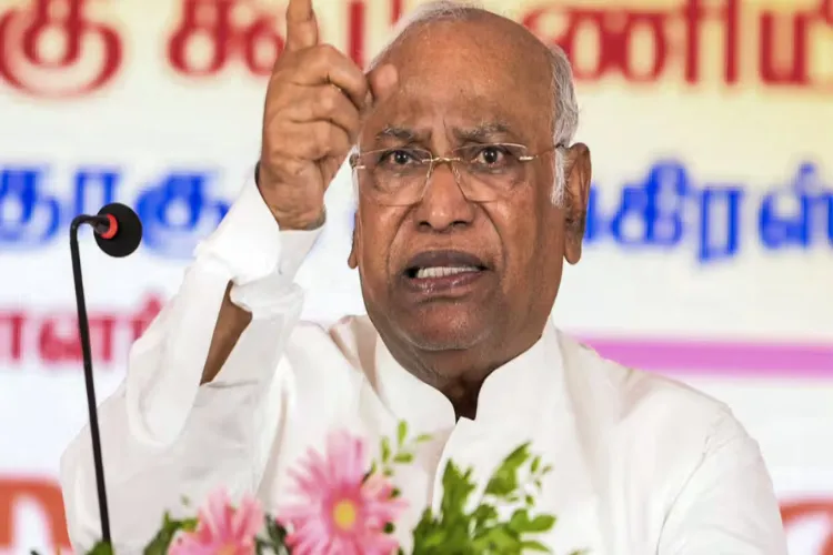 Congress National President Mallikarjun Kharge 