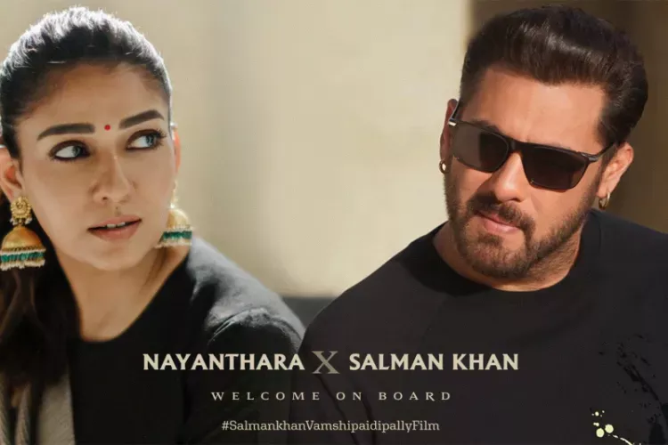 Salman Khan and Nayanthara 