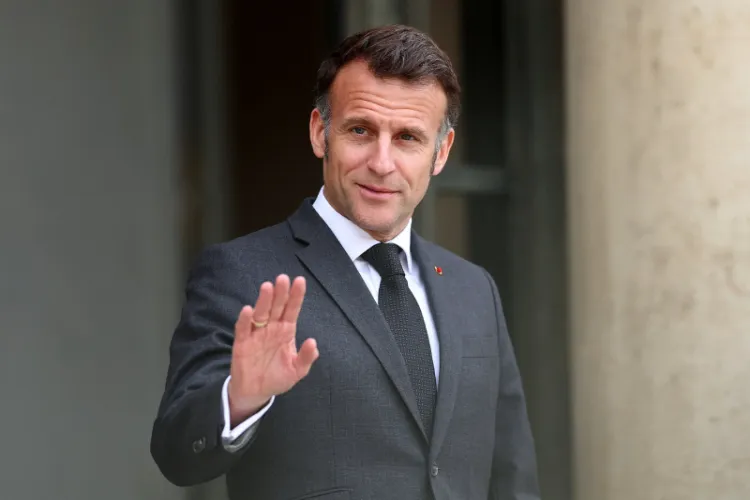 French President Emmanuel Macron 