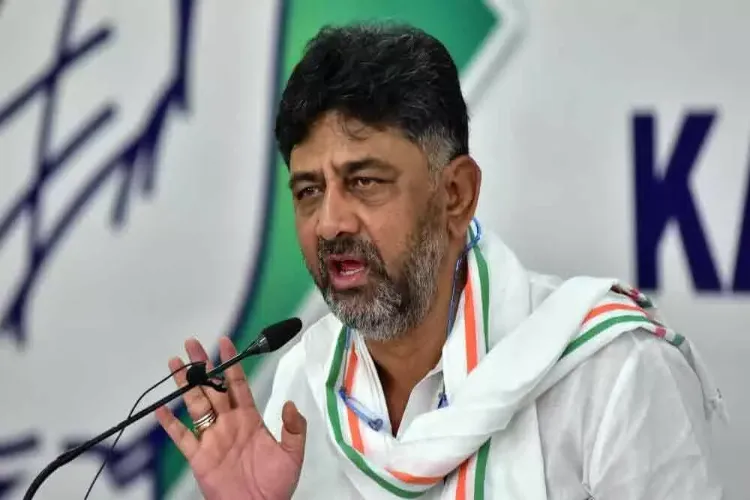 Karnataka Deputy Chief Minister D K Shivakumar 