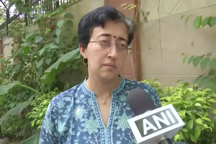 Delhi Leader of Opposition (LoP) and AAP leader Atishi 