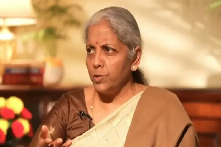 Union Finance Minister Nirmala Sitharaman 