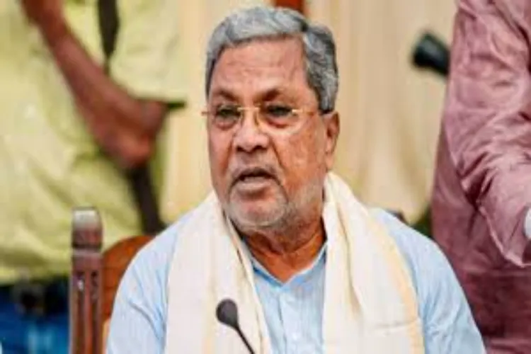 Karnataka Chief Minister Siddaramaiah 