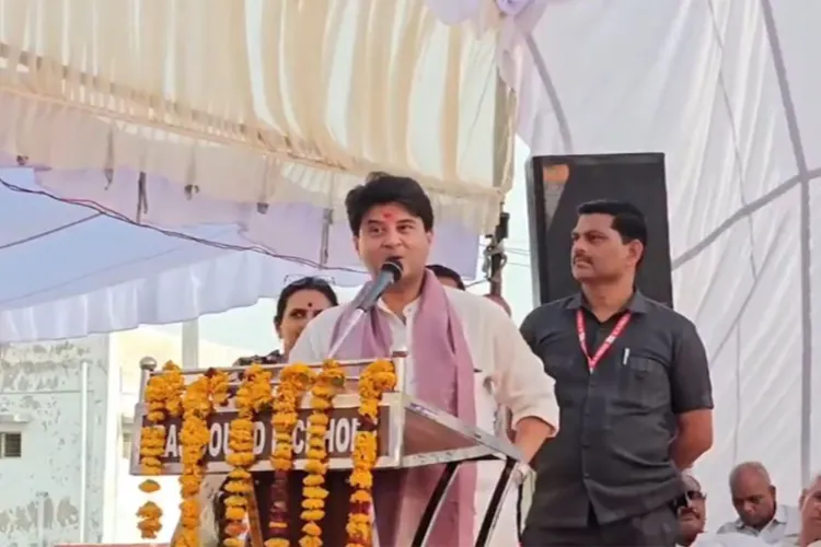 Union Minister Jyotiraditya Scindia 