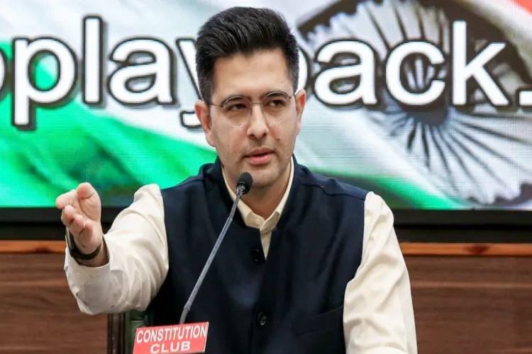 BJP MP Raghav Chadha 