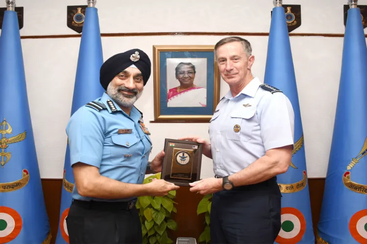 Air Chief Marshal AP Singh and General Kevin B. Schneider, Commander PACAF & Air Component Commander