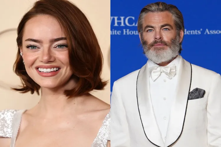 Emma Stone, Chris Pine