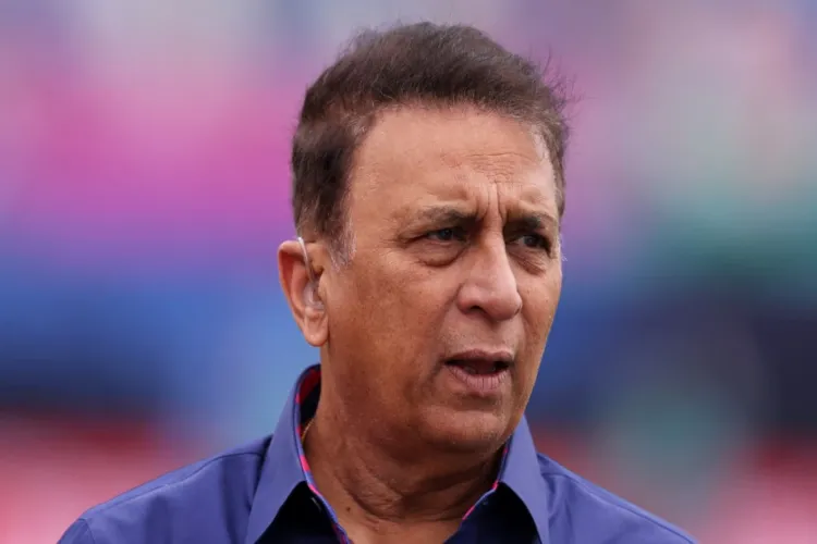 Legendary cricketer Sunil Gavaskar