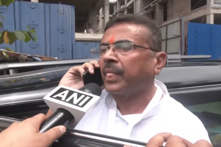 West Bengal Leader of Party (LoP) and BJP candidate from Bhabanipur and Nandigram Suvendu Adhikari 